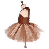 Kinder Mädchen Tier Affe Cosplay Kostüm Outfits Halloween Karneval Party Verkleidung Anzug